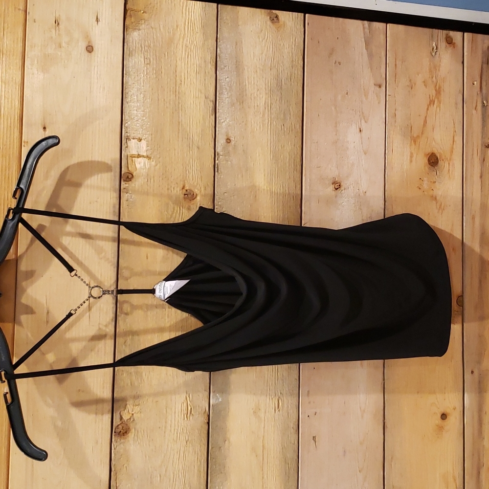 Body Central dressy black tank